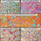 Confect Easter Sprinkles Edible |  Edible Sprinkles Mix for Baking & Cake Pack of 5 (EAST 11) - 100Gms | Grocsy