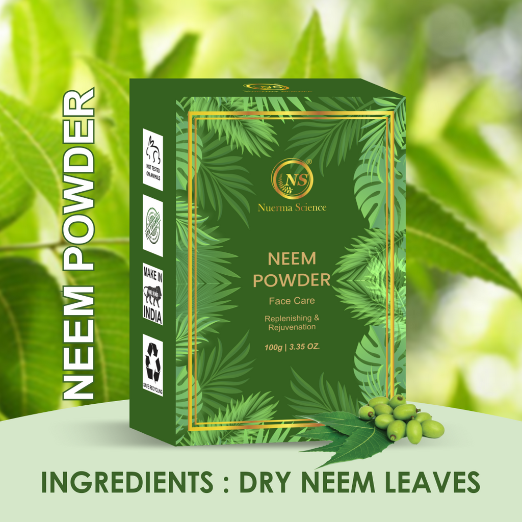 Nuerma Science Neem Powder For Face | Grocsy