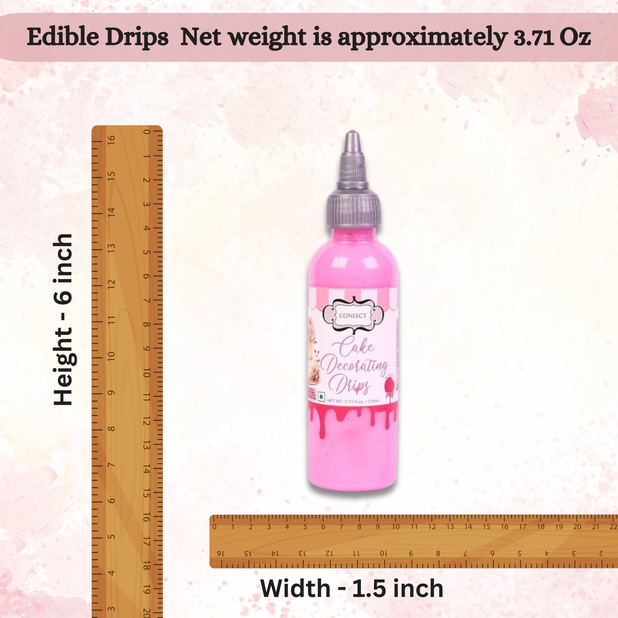 Confect Hot Hot Pink | Edible Drips | Grocsy