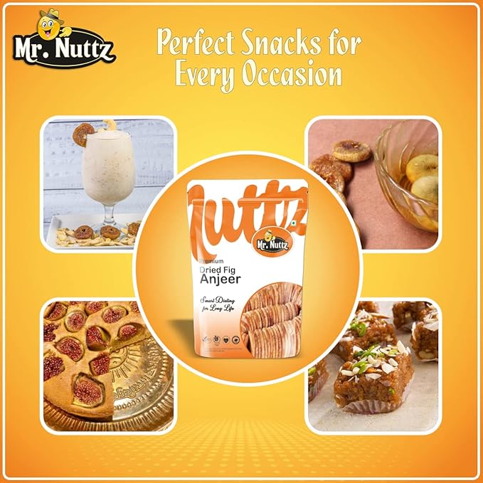 Mr. Nuttz Anjeer/Figs Pouch | Grocsy