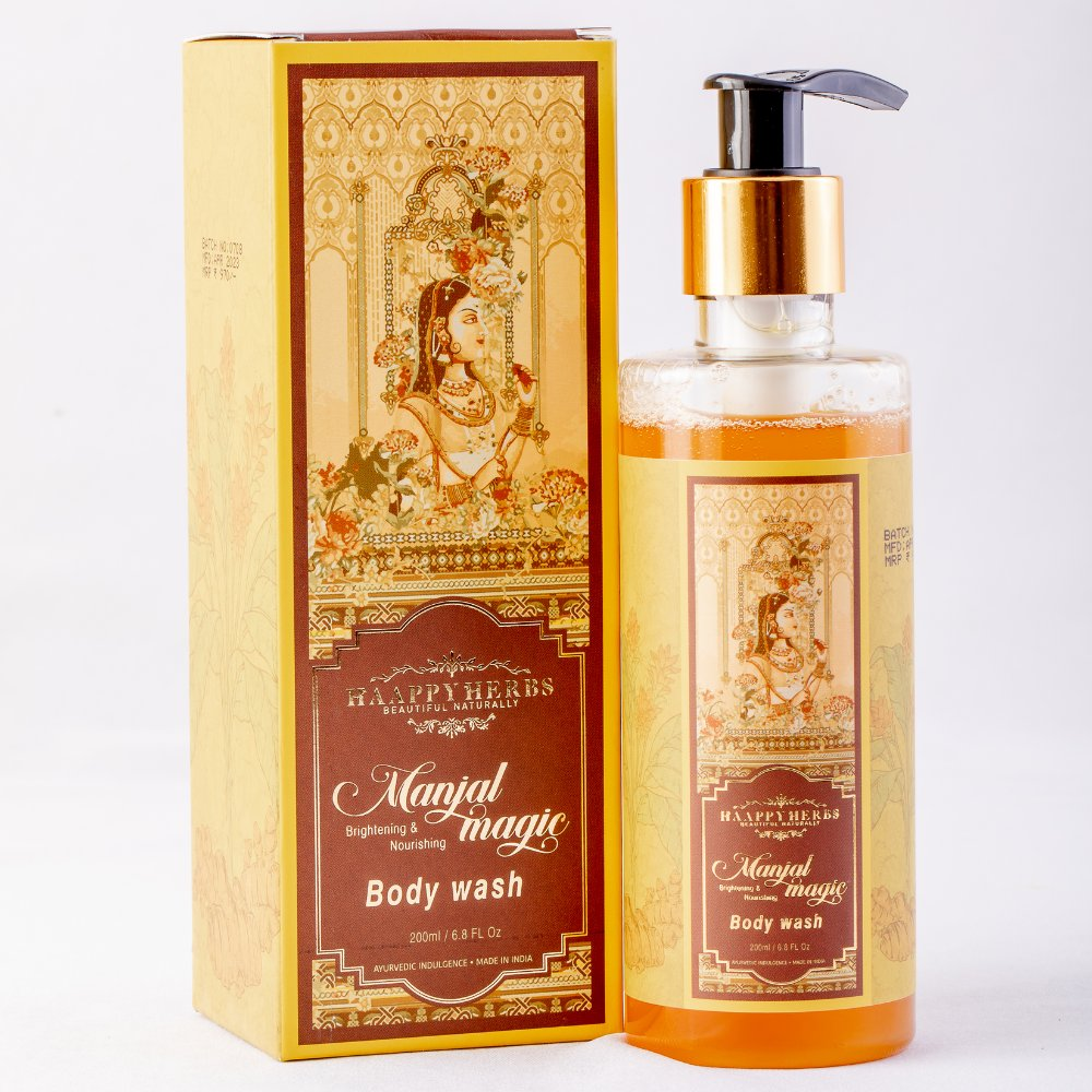 Haappyherbs Manjal Magic Body Wash | Grocsy