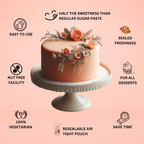 Confect Peach Fondant | Edible Sugarpaste | Grocsy