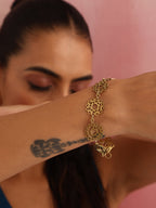 trueBrowns Brass Mandala Braclette | Grocsy