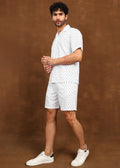 Fabmade Urban Dot Linen Co-Ord Set | Grocsy