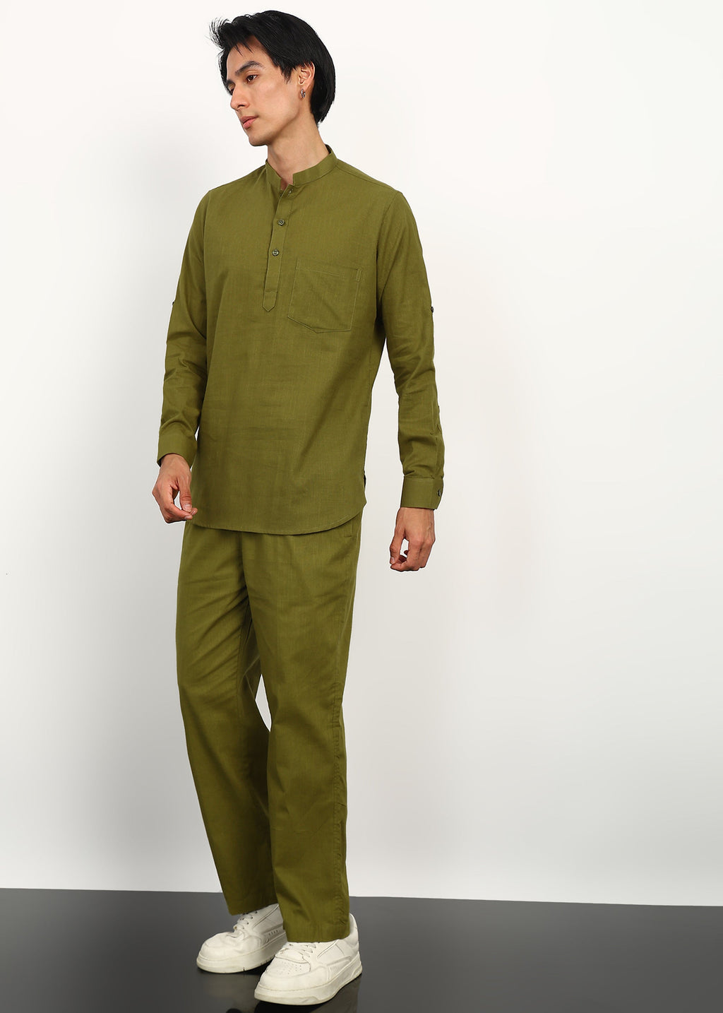 Fabmade Olive Grove Linen Set | Grocsy