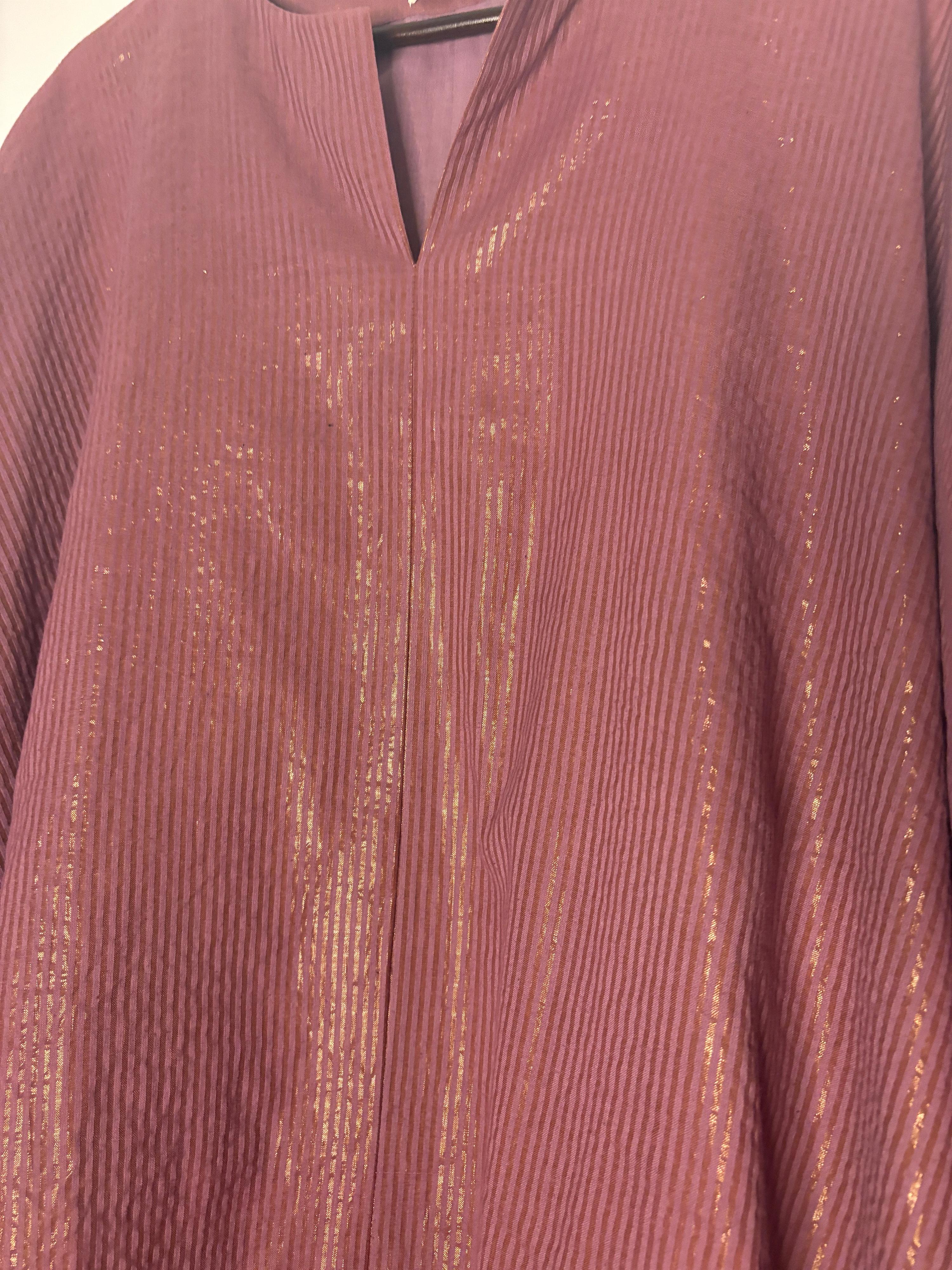 trueBrowns Lilac Metallic Top | Grocsy