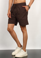 Fabmade Cocoa Ease Shorts | Grocsy