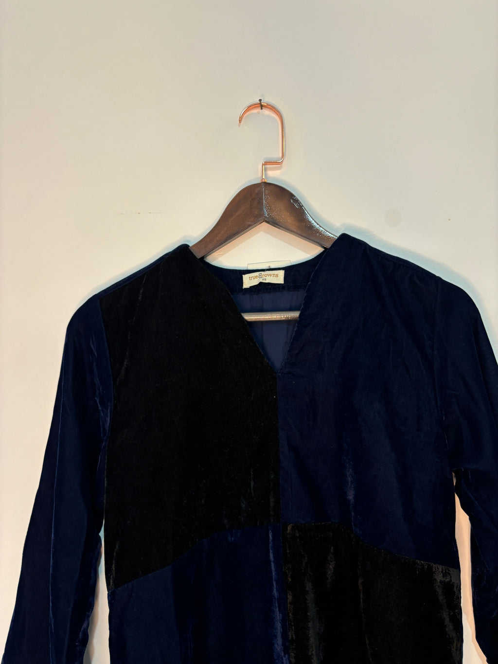 trueBrowns Blue Velvet Co-ord Set | Grocsy