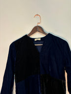 trueBrowns Blue Velvet Co-ord Set | Grocsy