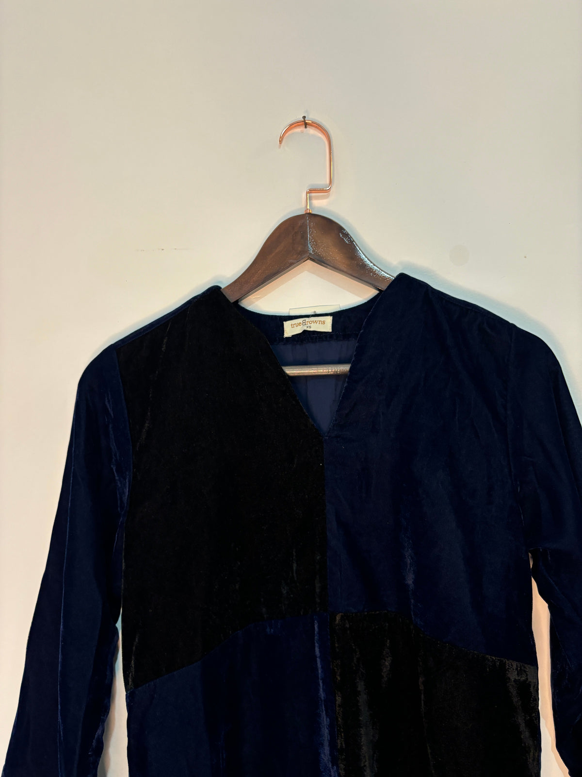trueBrowns Blue Velvet Co-ord Set | Grocsy