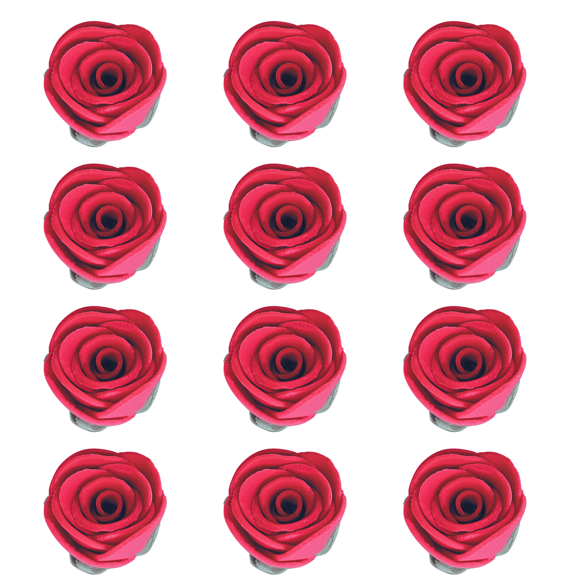 Confect Crimson Pink | Edible Sugar Roses Topper | Grocsy