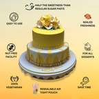 Confect Sunshine Yellow Fondant | Edible Sugarpaste | Grocsy