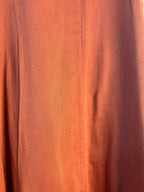 trueBrowns Orange Textured Dress | Grocsy