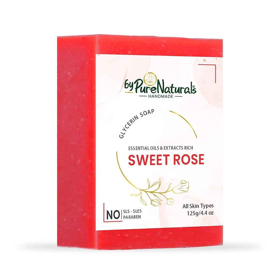 byPureNaturals Sweet Rose Soap | Grocsy