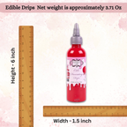 Confect Roseate Red | Edible Drips | Grocsy
