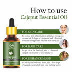 Nuerma Science Cajeput Essential Oil For Skin, Body & Hair Care | Grocsy