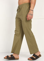Fabmade Olive Root Linen Pyjama | Grocsy
