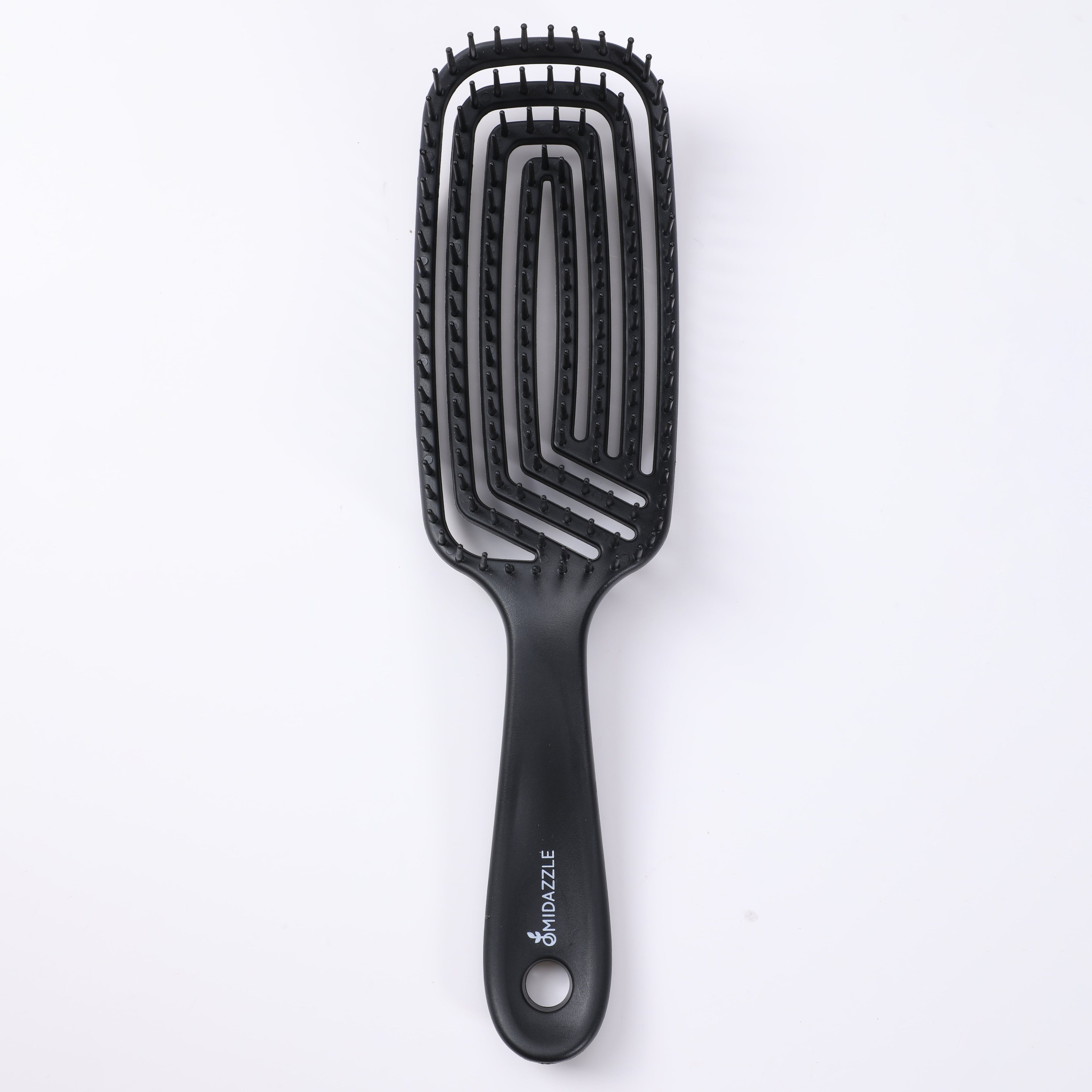 MiDazzle Hair Brush (Black 3D) MIHB0015 | Grocsy
