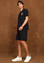 Fabmade Noir Emblem Co-Ord Set | Grocsy