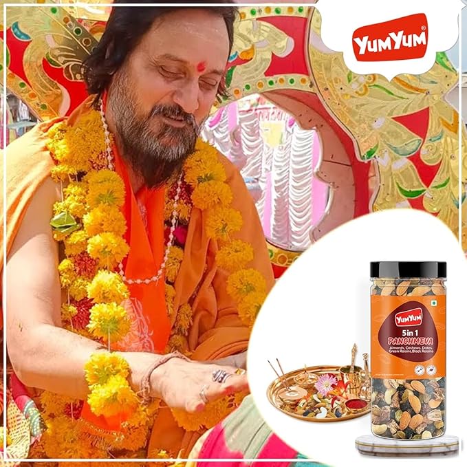 Yum Yum 5 In 1 Panchmeva Jar | Grocsy
