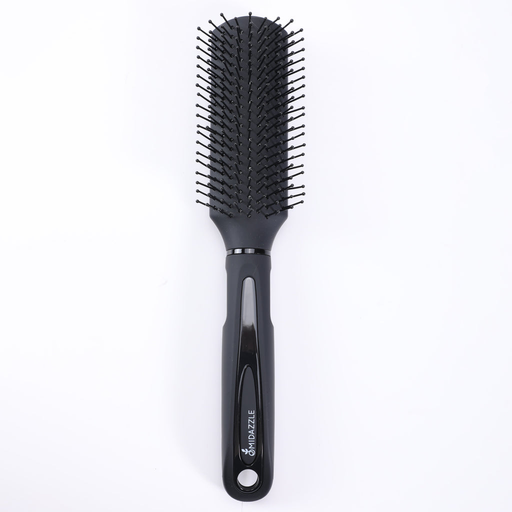 MiDazzle Hair Brush (Matt Black) MIHB0004 | Grocsy