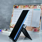 Sowpeace Trendy Adjustable Silver Tablet Stand with Black Hinges | Grocsy