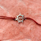 trueBrowns 925 Sterling Silver Ram Thread Rakhi | Grocsy