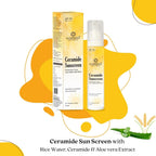 Samisha Ceramide & Hyaluronic Acid  Sunscreen Spf 50 Pa++++ | Grocsy