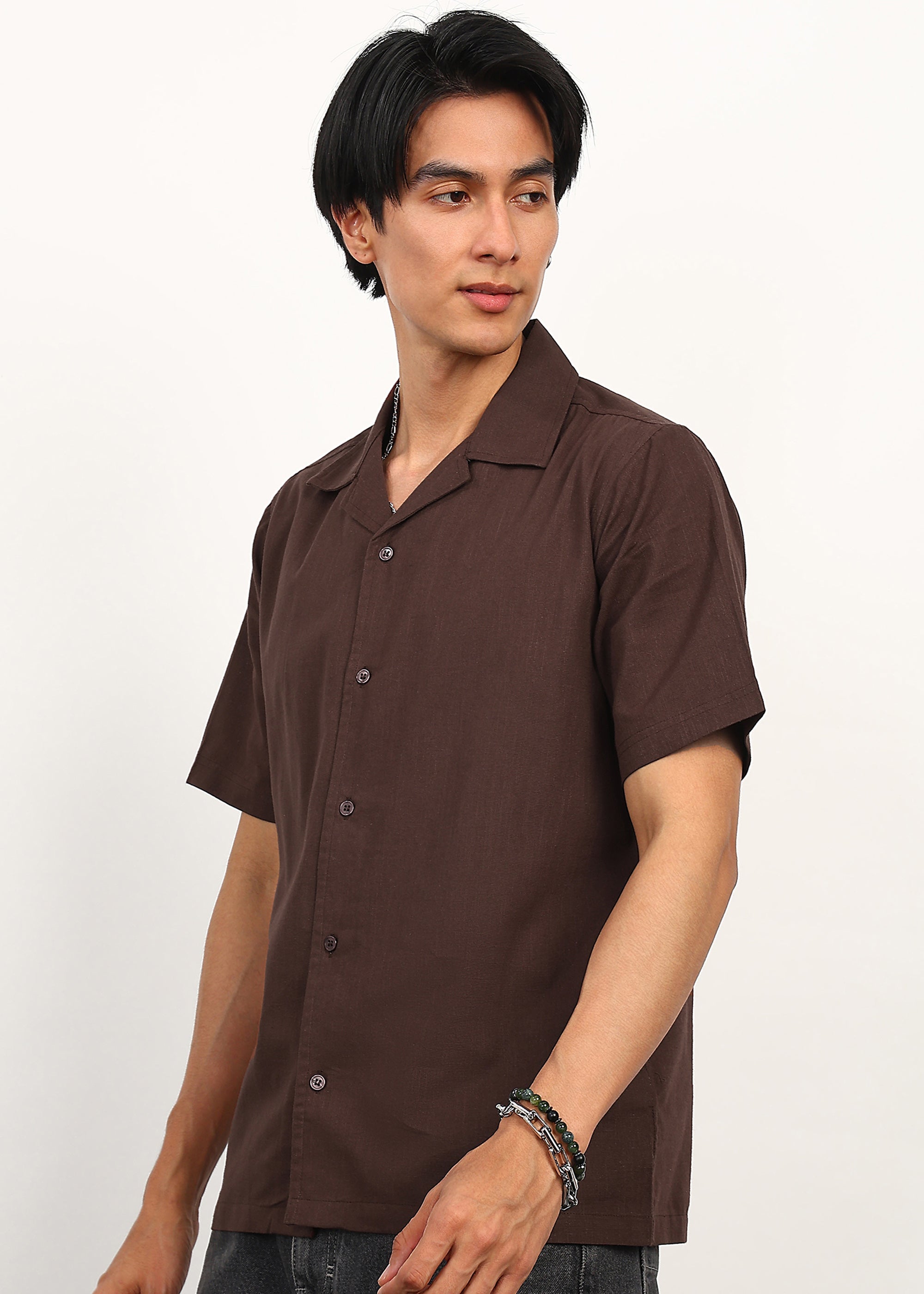 Fabmade Cocoa Drift Shirt | Grocsy