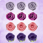 Confect Ombre- 4 | Edible Sugar Roses Topper | Grocsy