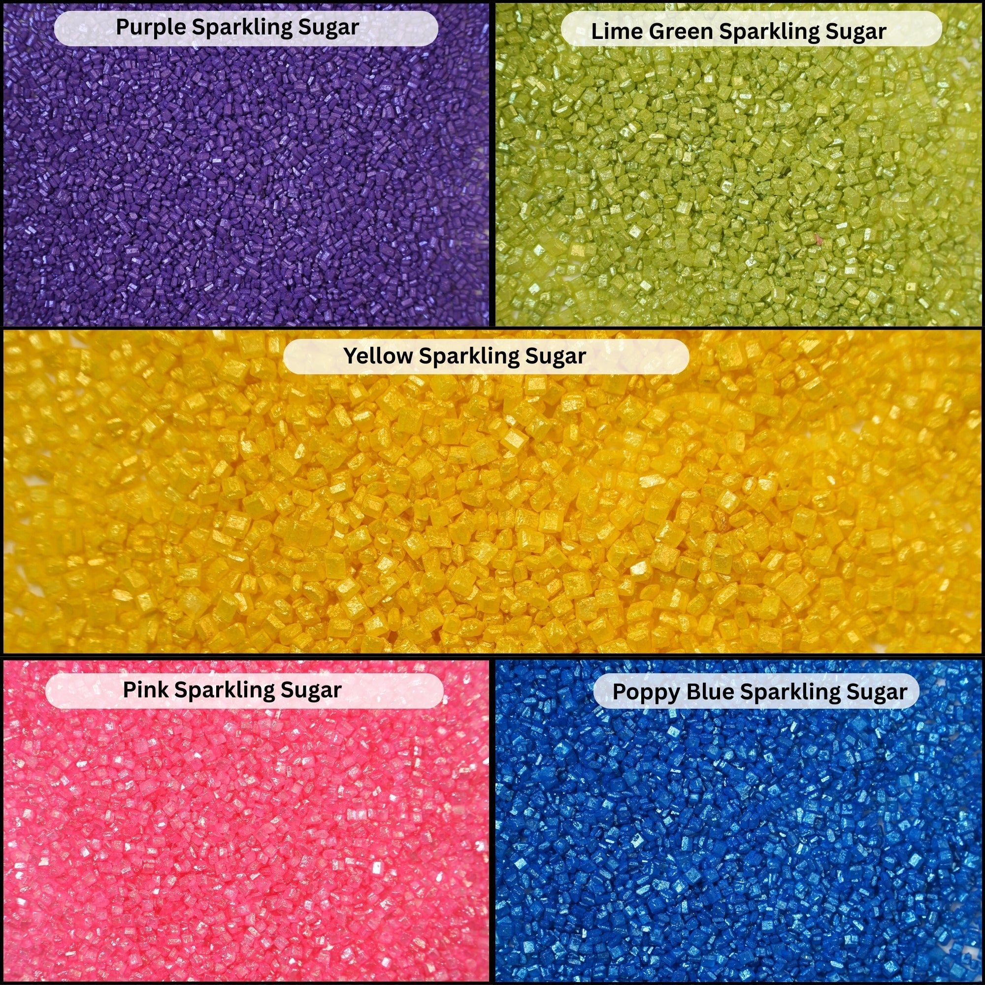Confect Sparkling Sugar Combo Multipack 9 | Grocsy