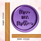 Confect Toppers Cutters | Celebration Topper Cutter | Cake & Cupcake Decorating (MDay-Cutters-04) | Grocsy