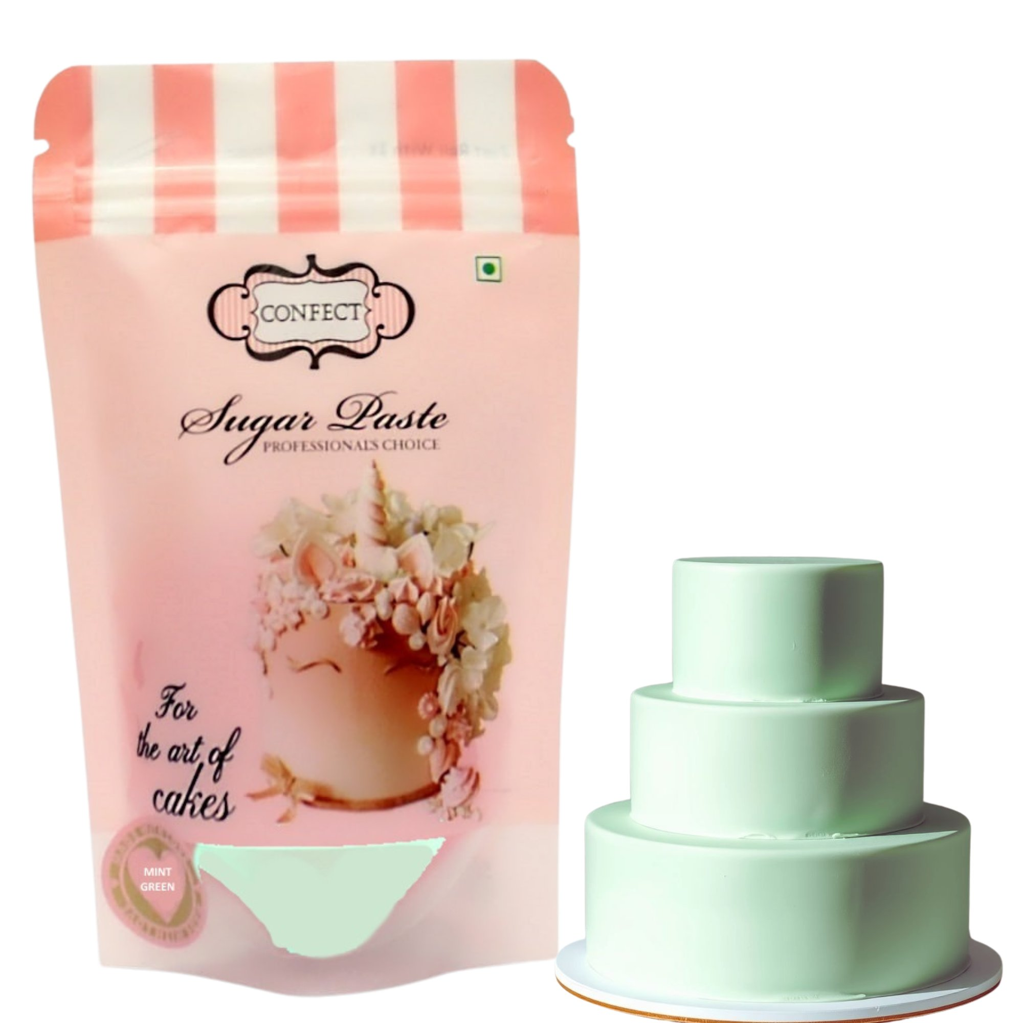 Confect Mint Green Fondant | Edible Sugarpaste | Grocsy