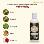 Herbal Hills Keshohills Plus Forte Ayurvedic Hair Oil | Grocsy