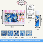 Confect Boys Baby Shower Sprinkles | Baby Blue Sprinkles for Cake & Cupcake Decorating | Grocsy