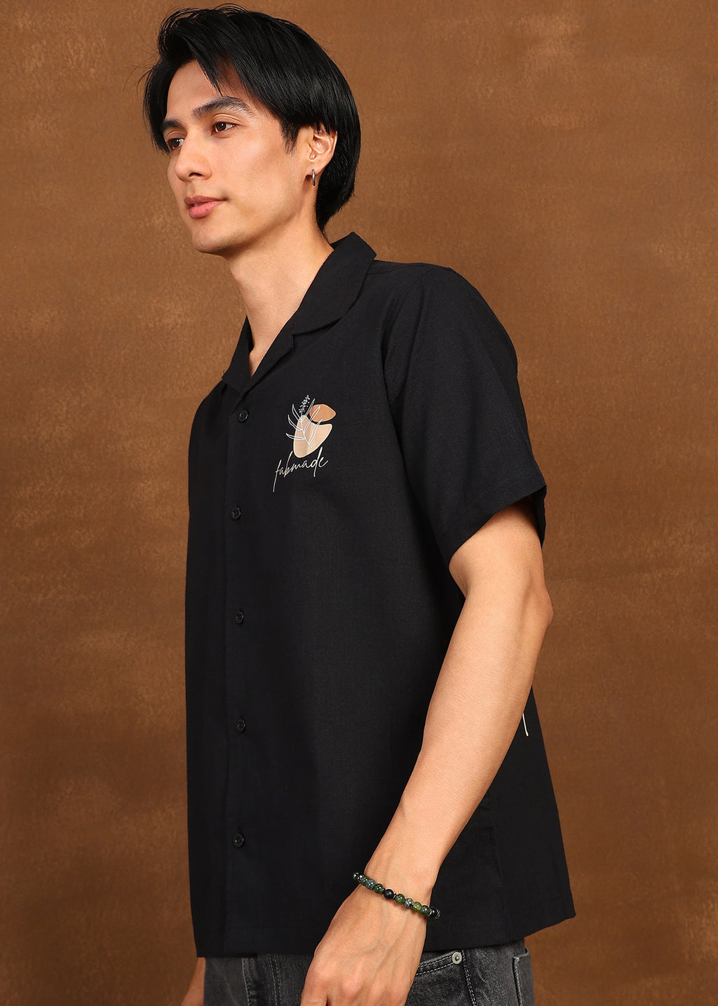 Fabmade Noir Emblem Shirt | Grocsy