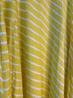 trueBrowns Lime Lehariya Kurta | Grocsy