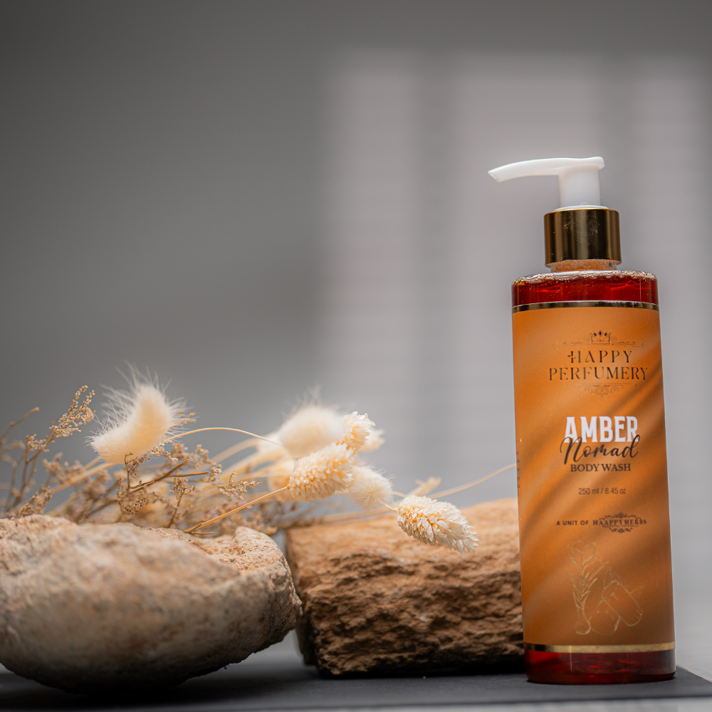 Happy Perfumery Amber Nomad Body Wash | Grocsy
