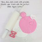Confect Toppers Cutters | Best Mom Ever Topper Cutter | Fondant Cutter | (MDay-Cutters-06) | Grocsy