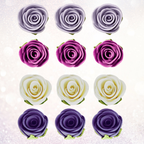 Confect Ombre- 6 | Edible Sugar Roses Topper | Grocsy