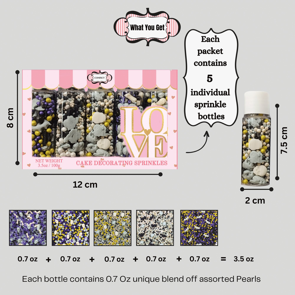 Confect Halloween sprinkles Multipack 1 (New) | Grocsy