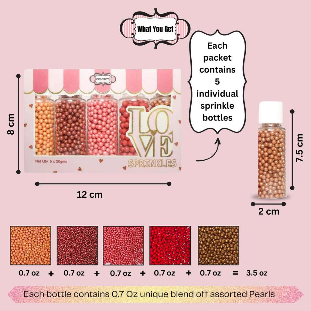 Confect Carnival Disco Balls Assorted Sprinkles (DB-09) | Grocsy