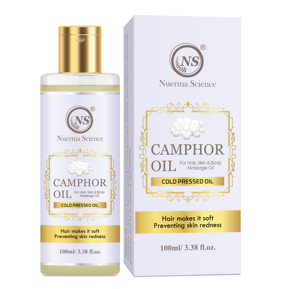 Nuerma Science Camphor (Kapoor) Oil | Grocsy