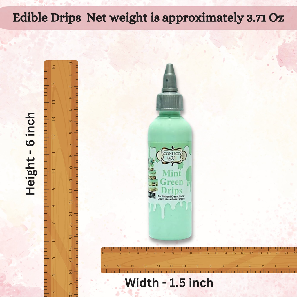Confect Mint Green | Edible Drips | Grocsy