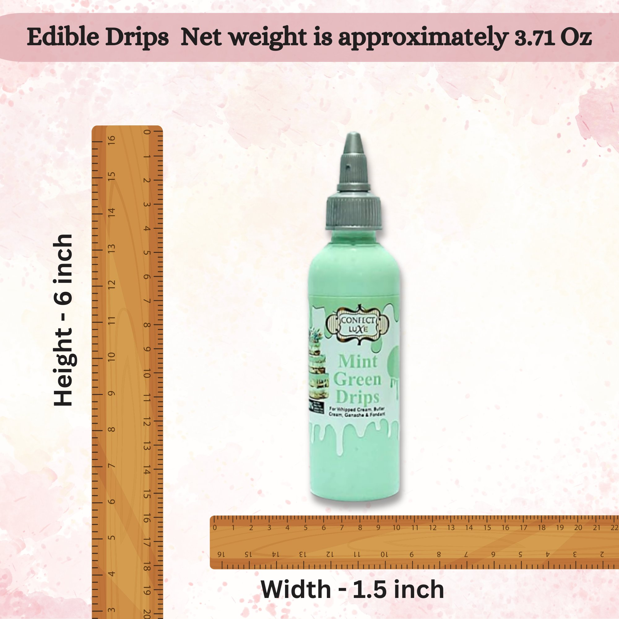 Confect Mint Green | Edible Drips | Grocsy