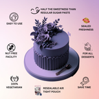 Confect Electric Purple Fondant | Edible Sugarpaste | Grocsy