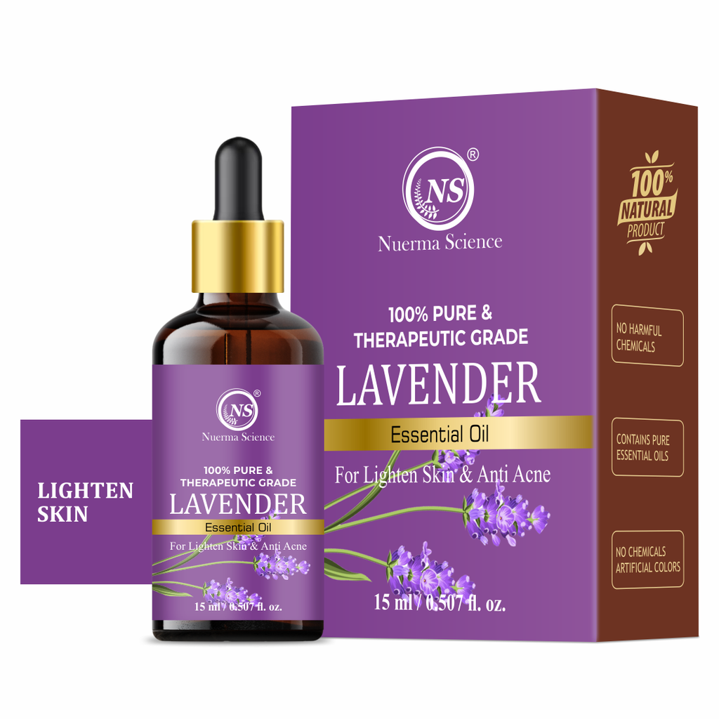 Nuerma Science Lavender Essential Oil | For Skin Care & Natural Hair Growth | Grocsy