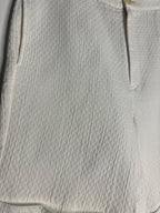 trueBrowns White Cotton Shorts | Grocsy
