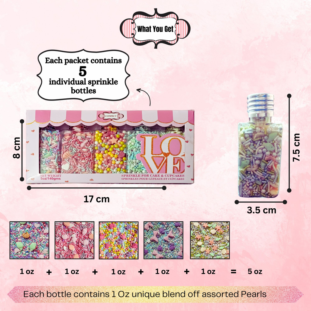Confect Under the Sea Sprinkles for Decorations 07 | Grocsy
