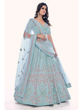 Myra Firozi Soft Net Embroidered Designer Lehenga Choli | Grocsy